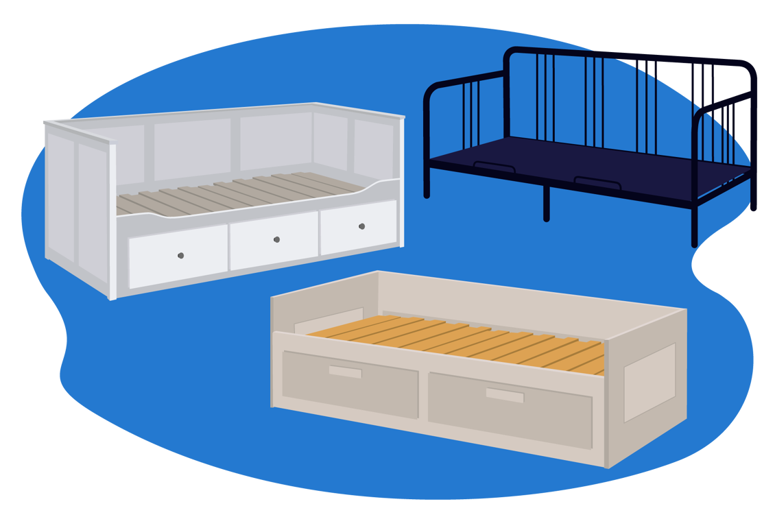 Hemnes store bed size